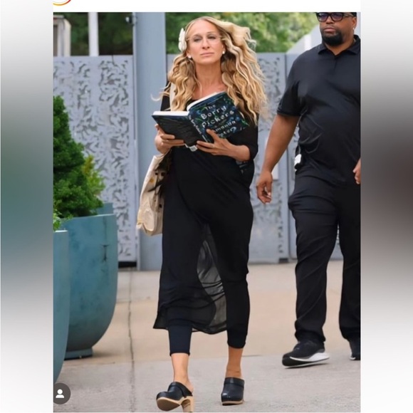 Free People Swedish Hasbeens NWT Bow Husband slip In Clog size 7.5 to 8 LOVE❤️ - Picture 12 of 16